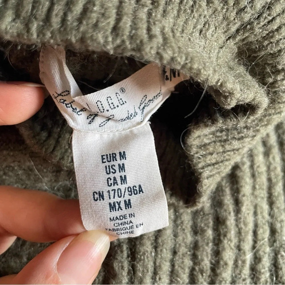 🍃  L.O.G.G. by H&M Green Sweater - Women's Size Medium 🍃 - Picture 8 of 9